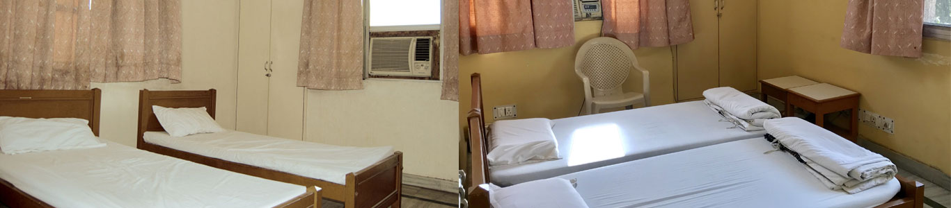Clean, Airy and Sanitised comfortable rooms